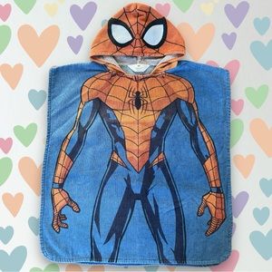 *** HOODED BATH TOWEL *** SPIDER-MAN